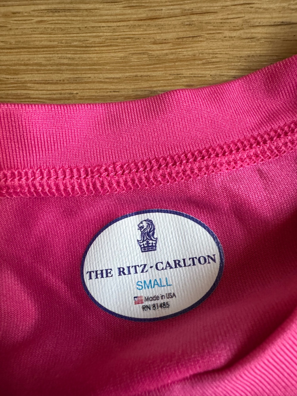 The Ritz-Carlton Pink Long Sleeve Rash Guard - Picture 3 of 3